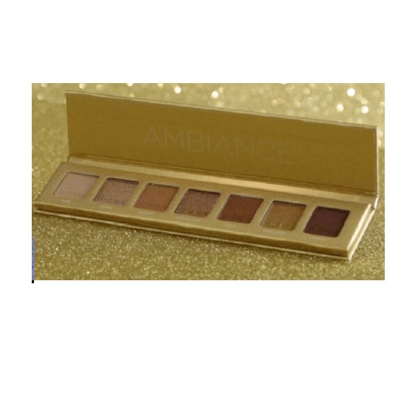 Sigma Beauty Ambiance Eyeshadow*Palette~7 Luminous Neutral & Gold Shades NIB - Picture 8 of 11